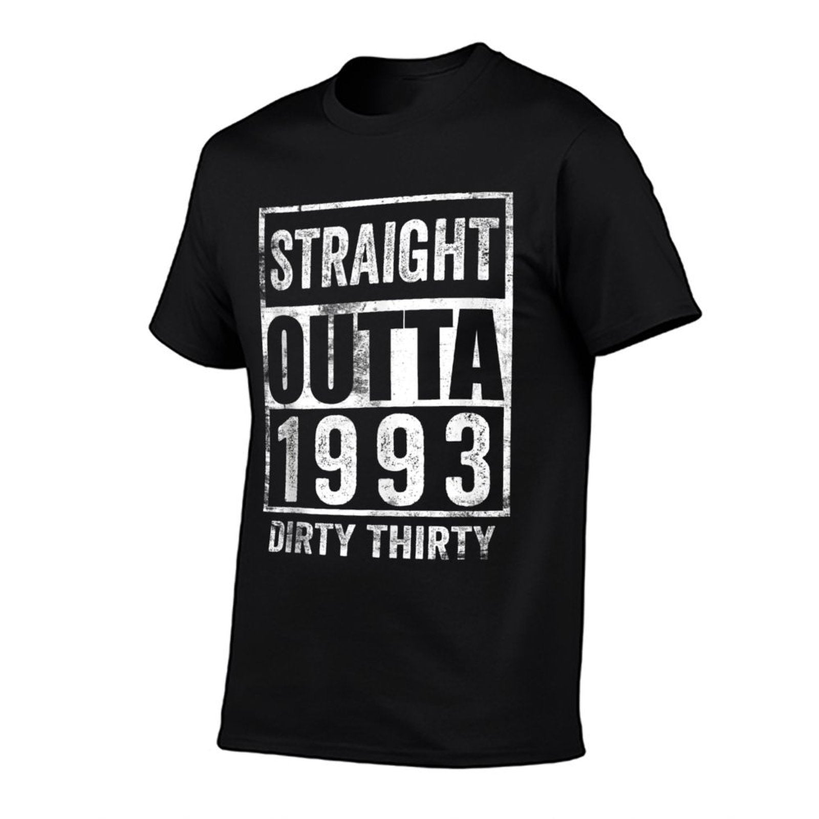 Straight Outta 1993 Dirty Thirty 30 Years 30th Birthday 2023  Polyester Blend T-Shirt