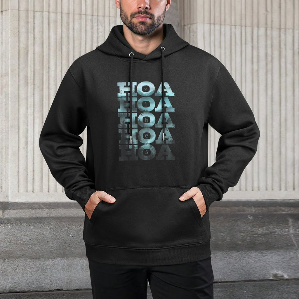 Hoa Hoa Hoa Hoa Hoa Season Vibes Adjustable Hood Hoodie