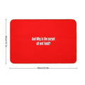 And Why Is The Carpet All Wet Todd  Easy Maintenance Bath Mat