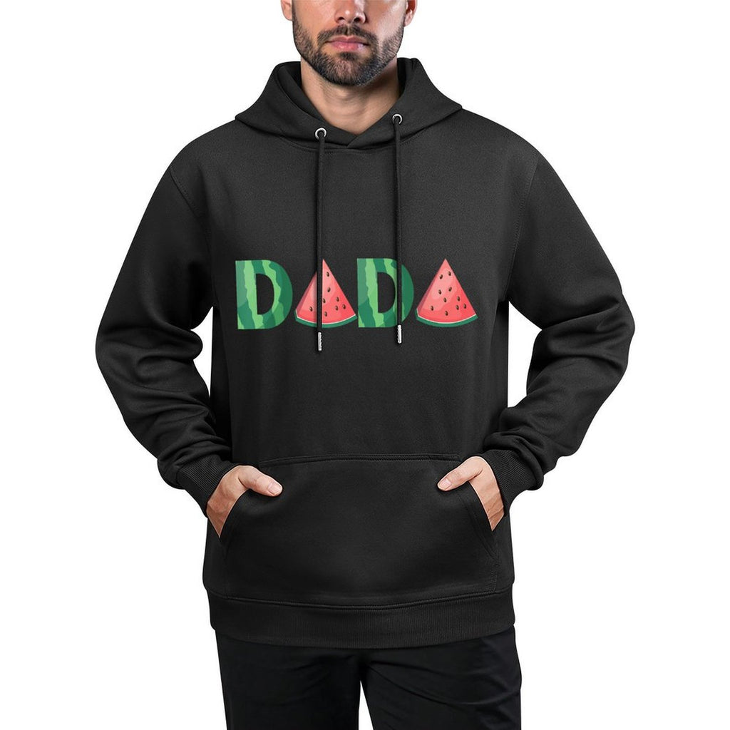 Dada Watermelon Funny Summer Fruit Gift - Great Father's Day Easy Care Hoodie