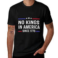 No Kings In America Since 1776 Patriotic USA 4th Of July  Lightweight T-Shirt
