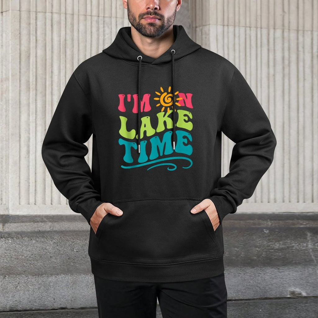 Im On Lake Time Machine Washable Hoodie