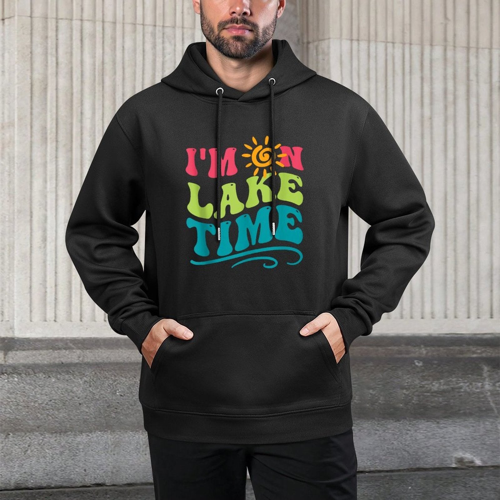 Im On Lake Time Machine Washable Hoodie