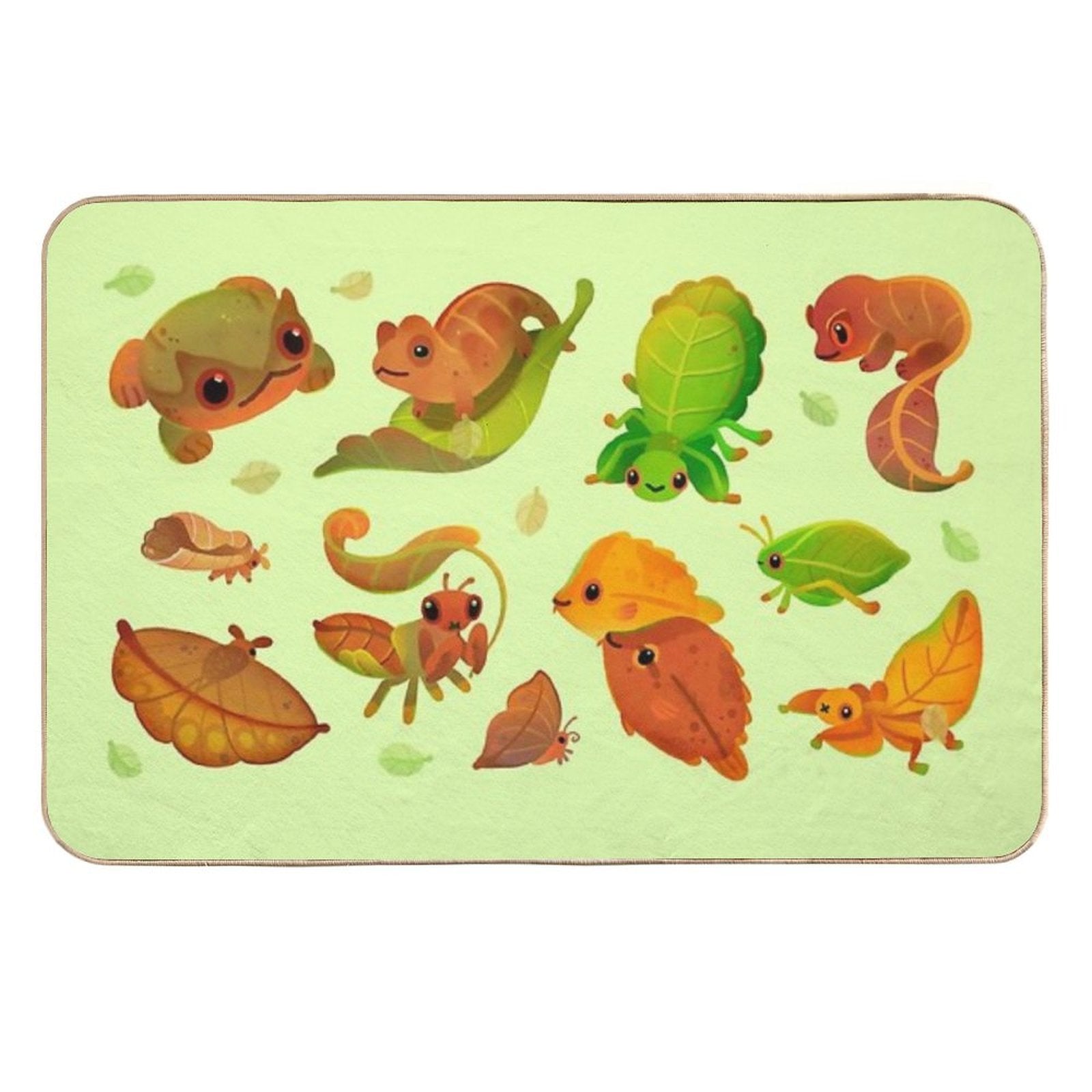 Leaf Mimics  Multi-Purpose Bath Mat