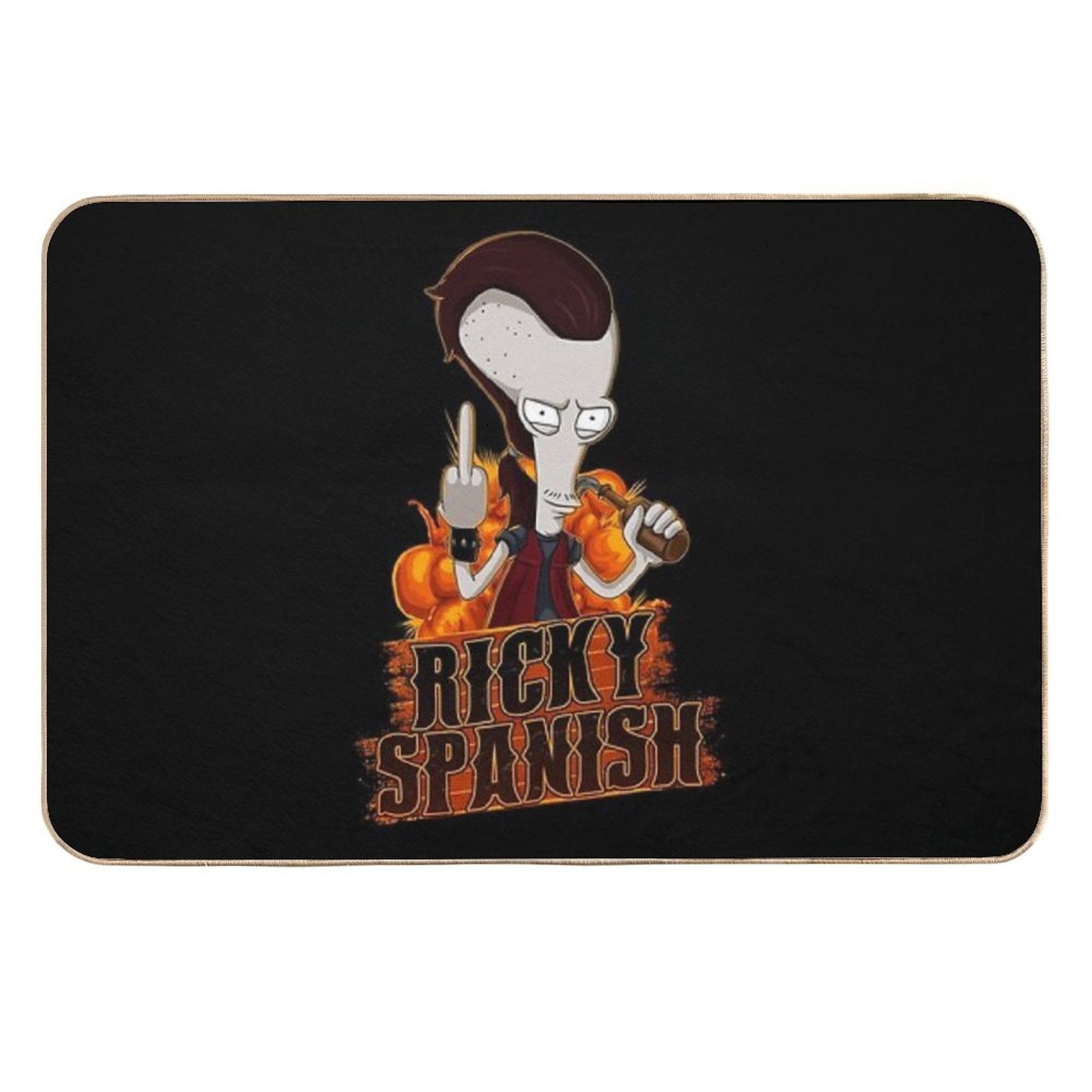 Ricky Spanish Durable Bath Mat
