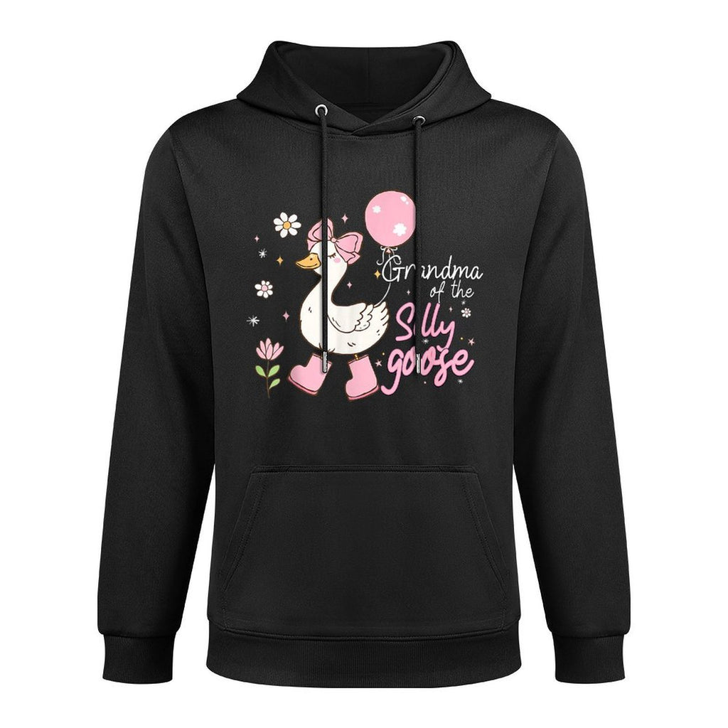 Grandma of The Silly Goose 1st Birthday Family Matching Relaxed Fit Hoodie