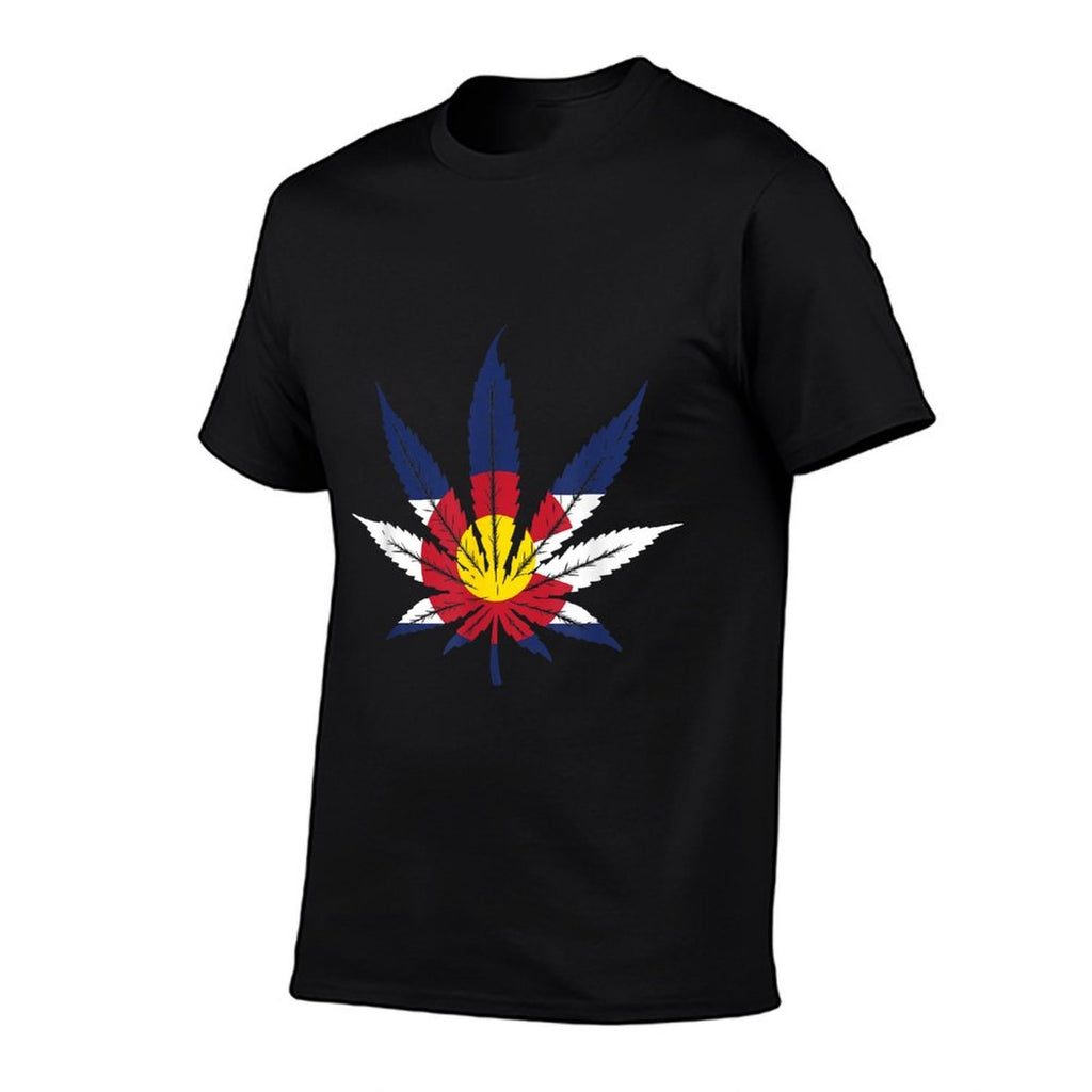 Colorado Cannabis Marijuana Weed Leaf CBD Pot 420 Smoking  Classic T-Shirt