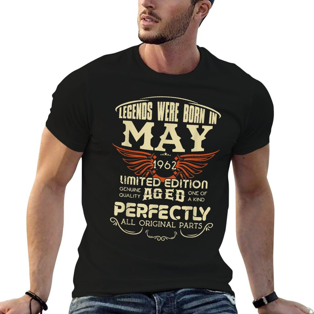 Legendary Were Born In May 1962 – Happy 60th Birthday  Affordable Price T-Shirt