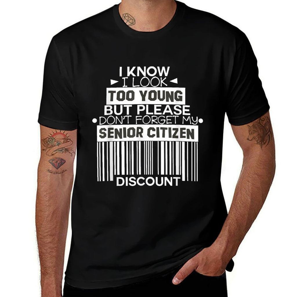 Senior Citizen 50th Birthday Gift 55th 65th Years Old  Breathable T-Shirt