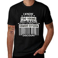 Senior Citizen 50th Birthday Gift 55th 65th Years Old  Breathable T-Shirt