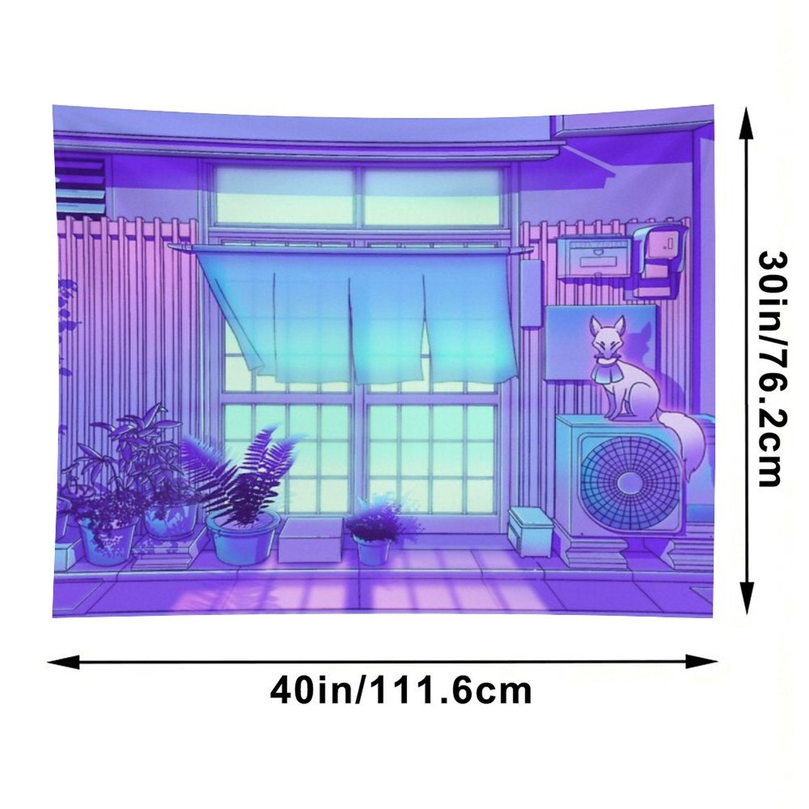 Inari Night Tapestry