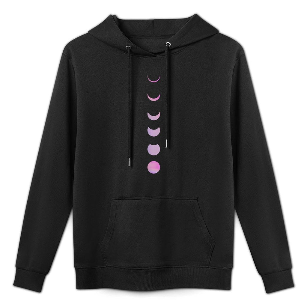 Phase Cresent Moon Lunar Full Astronomy Selenophile Gift Easy Care Hoodie