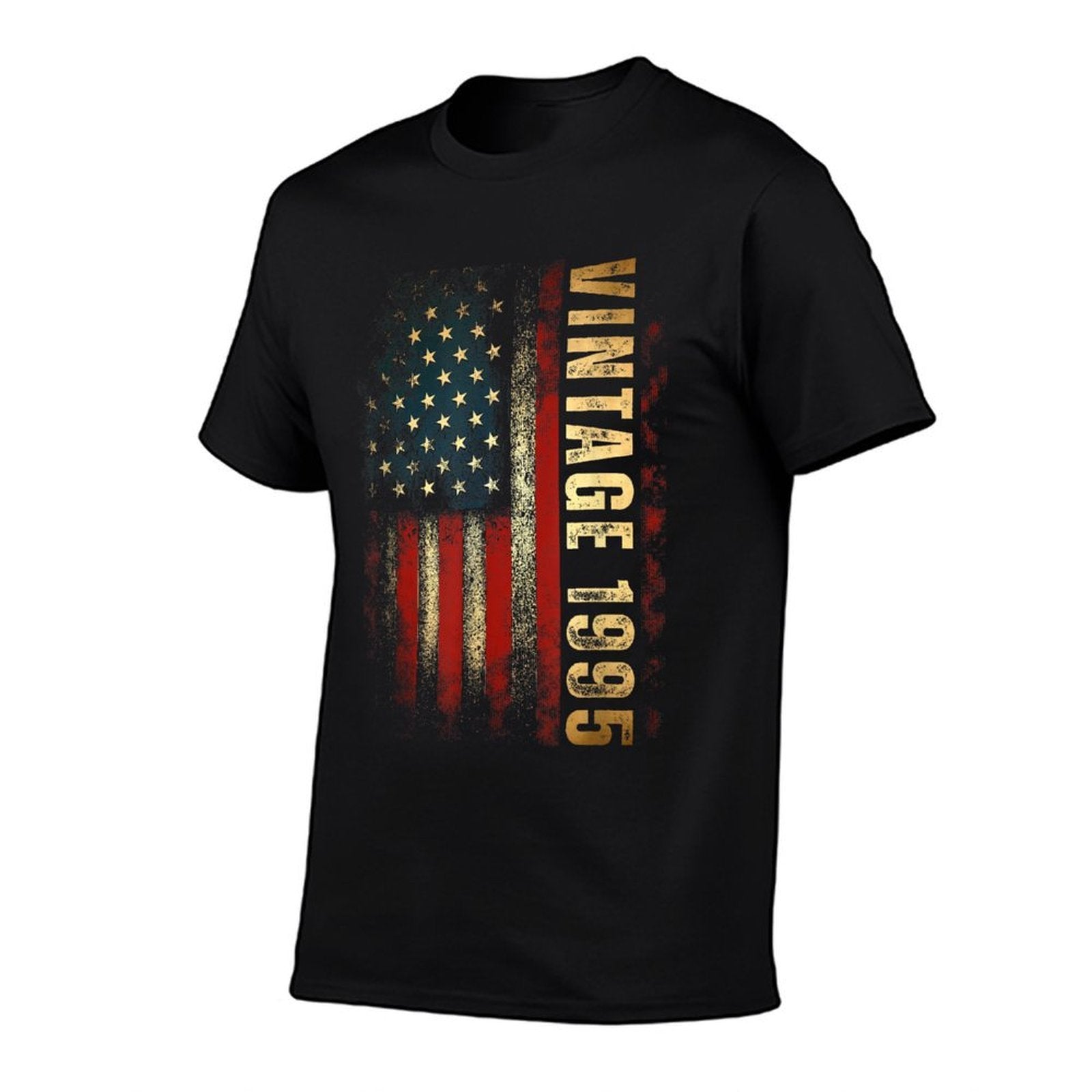 Vintage 1995 American 30th Birthday 30 Years Old Men  Wrinkle-resistant T-Shirt