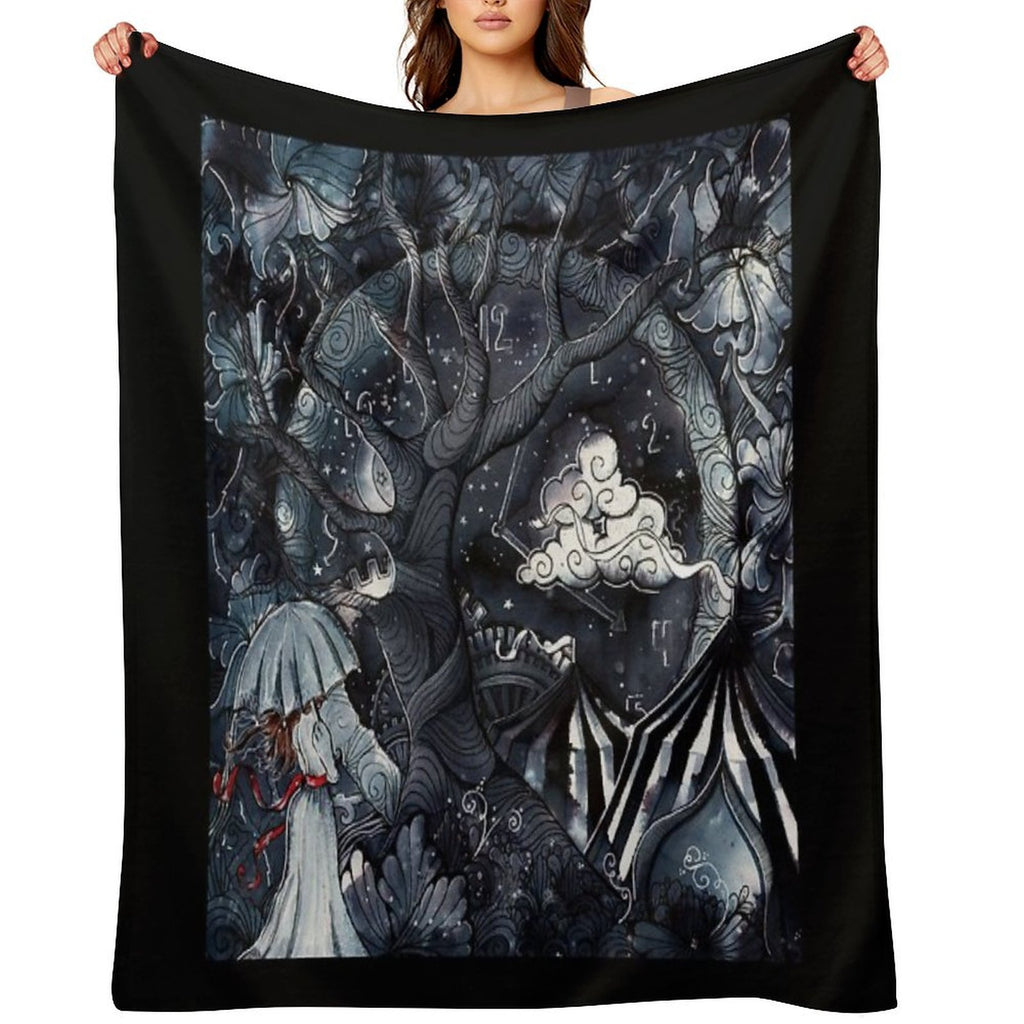 The Night Circus Velvety-soft Throw Blanket