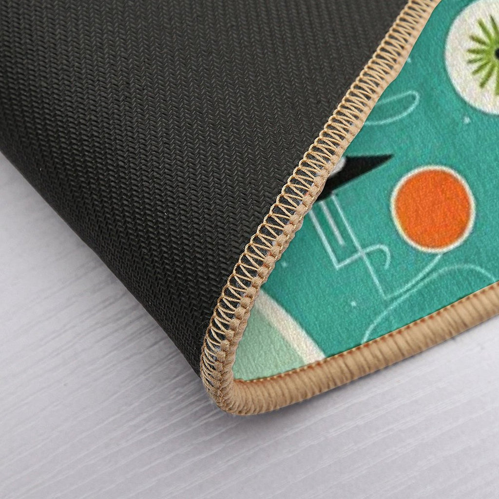Atomic Bombs  Repositionable Bath Mat