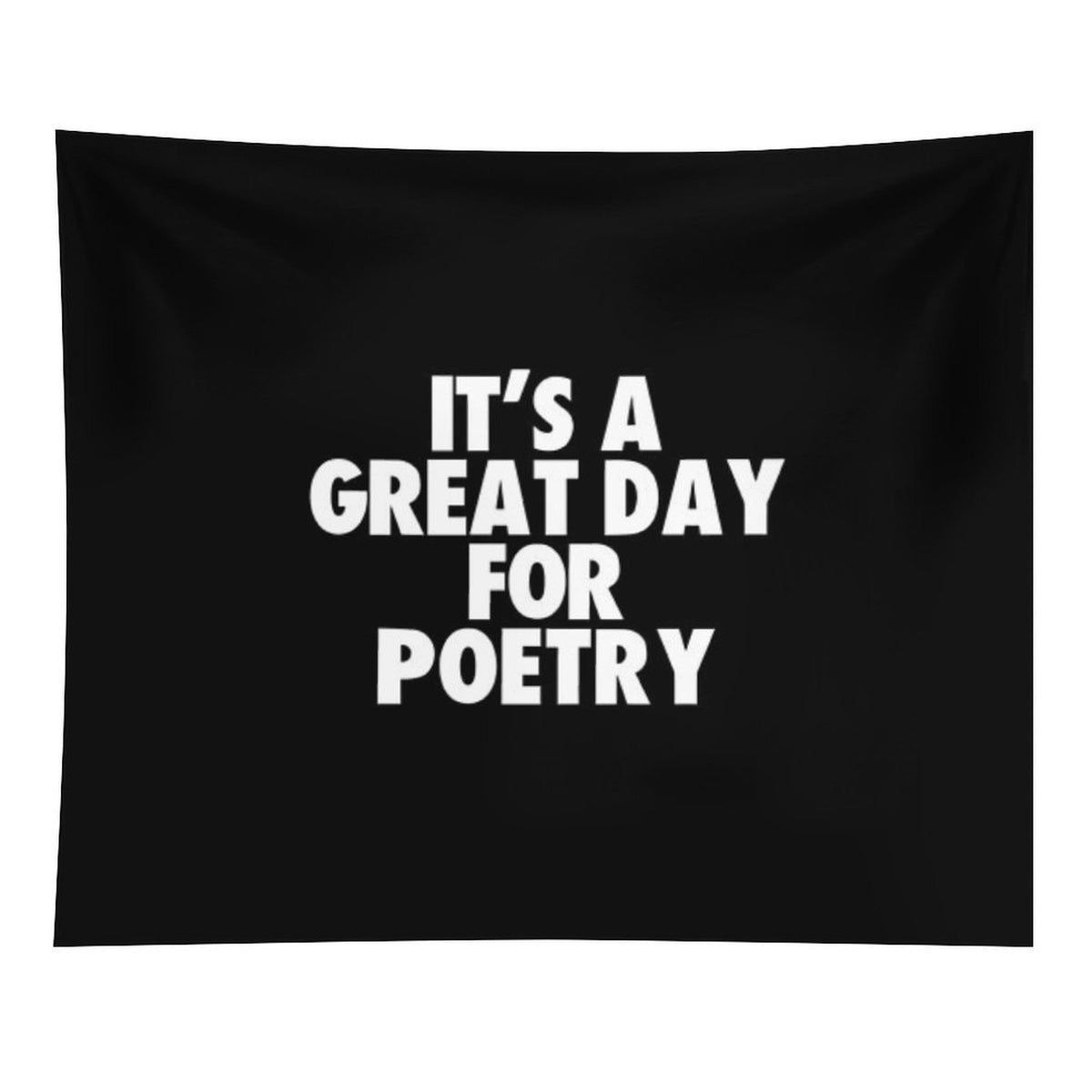 It's A Great Day for Poetry Tapestry