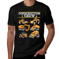 Construction Crew Worker Excavator Matching Birthday Boy  Relaxed-fit T-Shirt