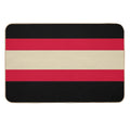 Chicago Blackhawks Retro Stripes Durable Bath Mat