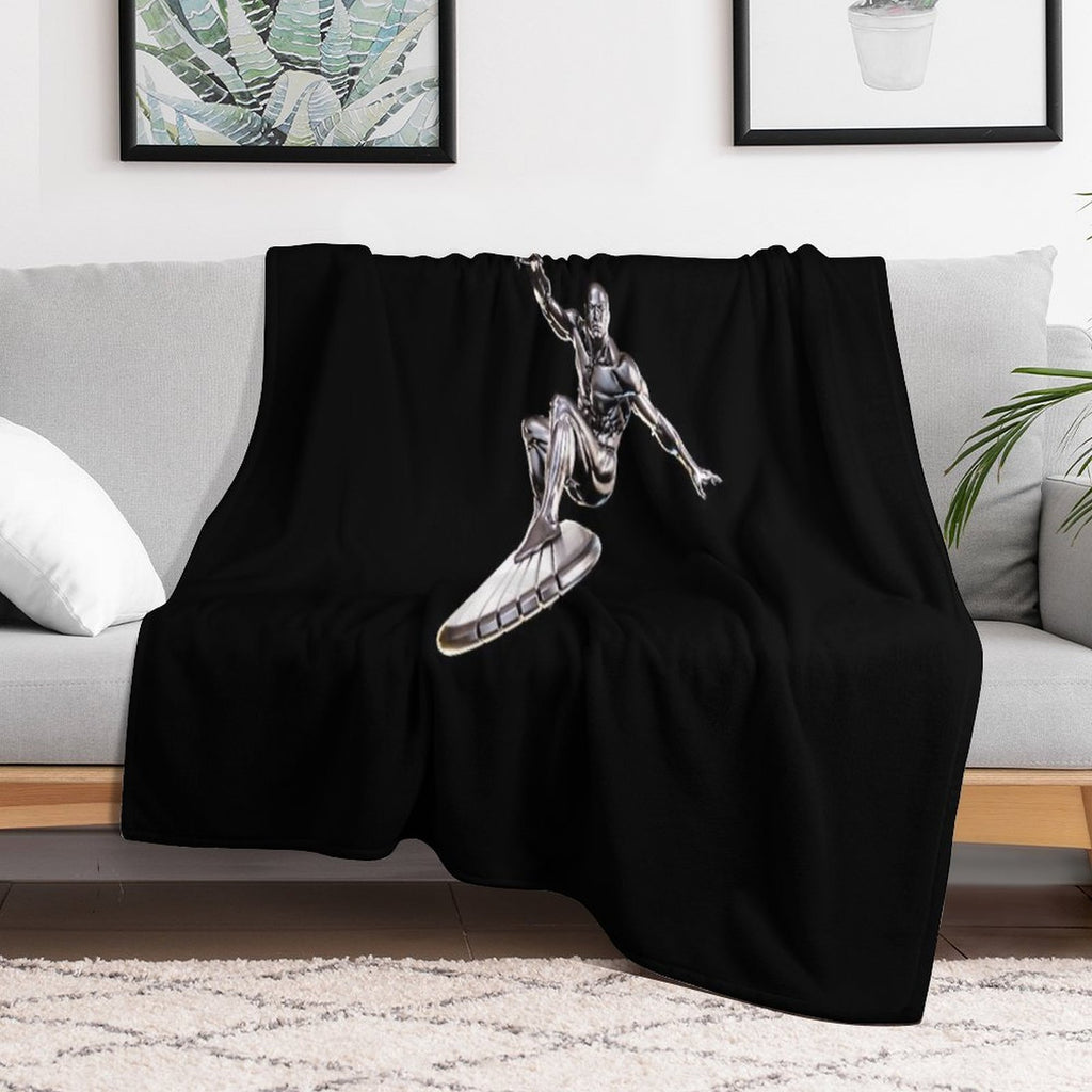 Silver Surfer - Herald of Galactus Compact Throw Blanket
